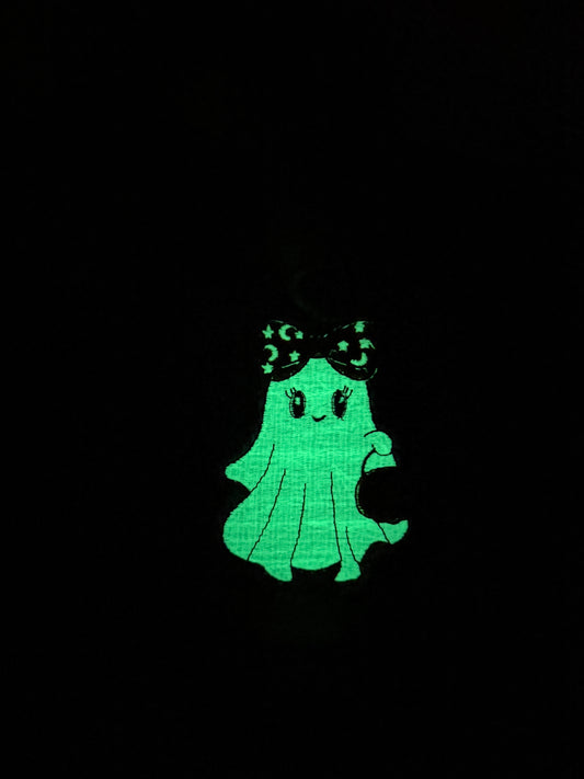 Violet Boo Bandana - Glow In The Dark