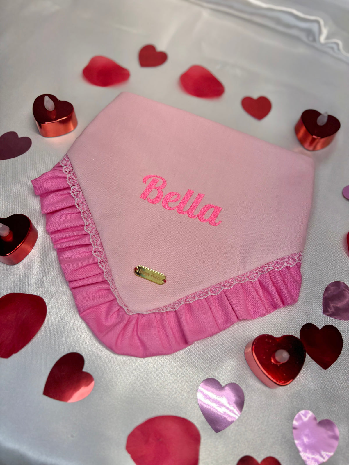 Personalized Bandanas - Your Pet's Name Embroidered
