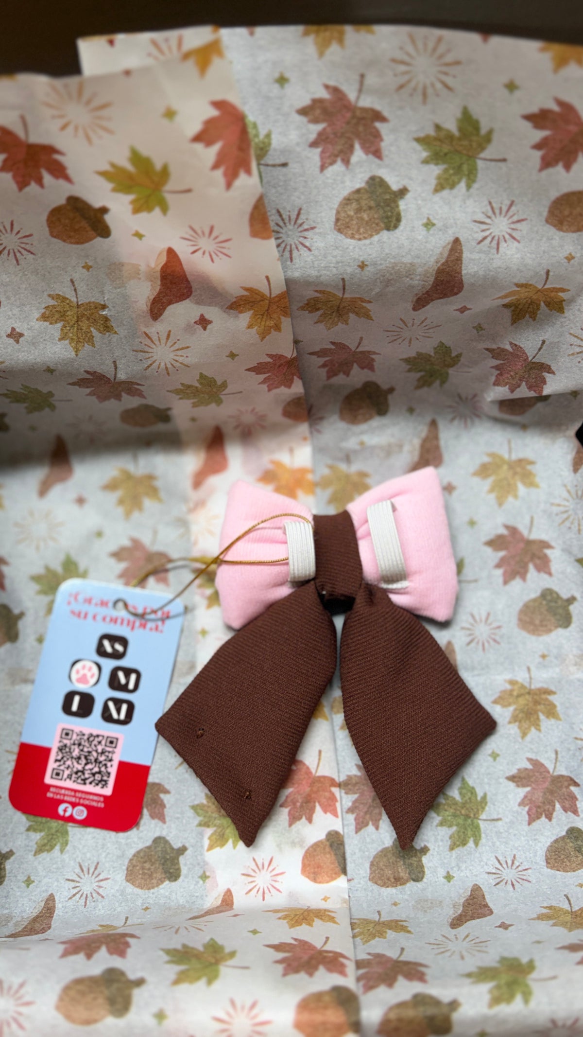 Autumn Sailor Bows – Lazos Sailor de Otoño para Collar de Perro