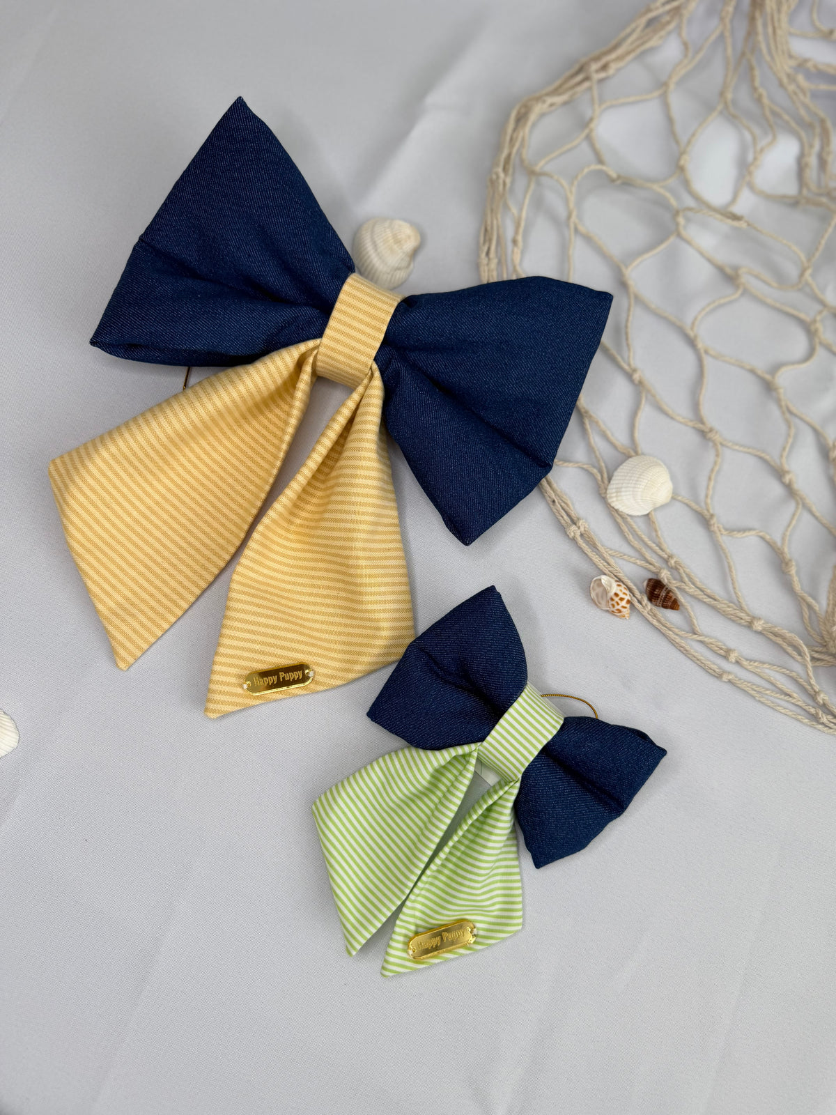 Sailor Bows for Personalized Collar - Choose the Fabric