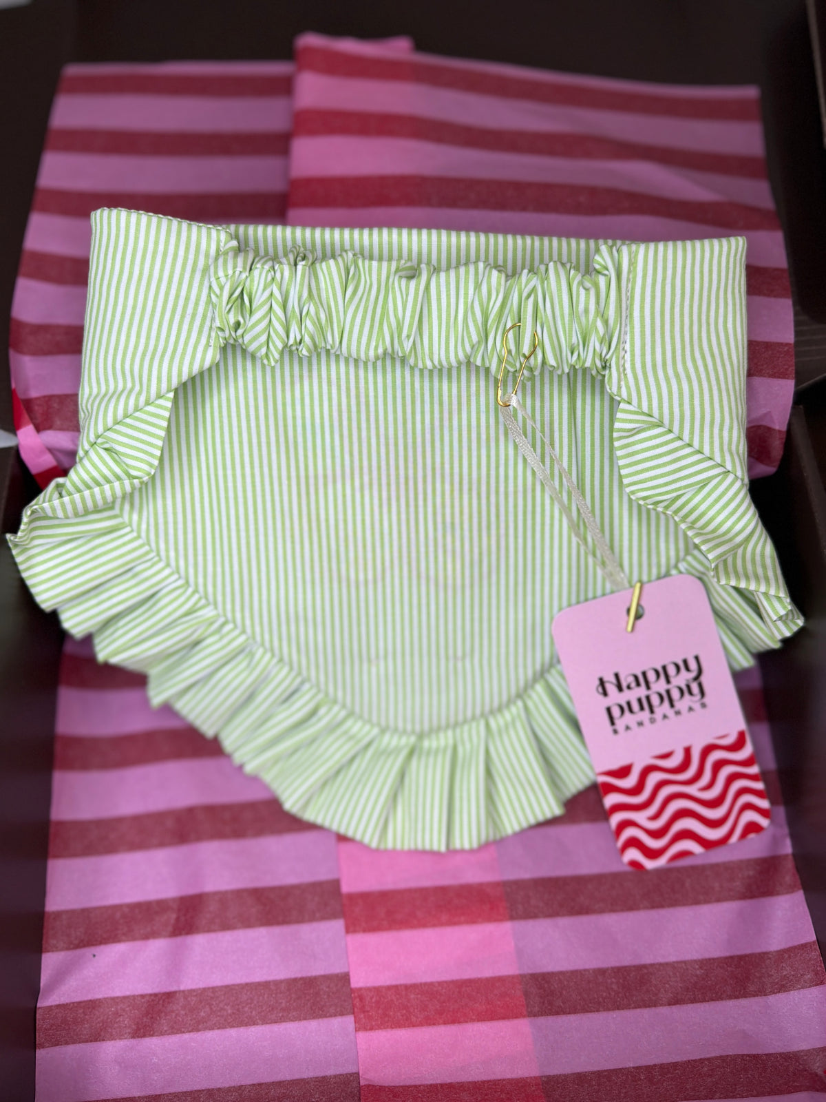 Beach Vibes Green- Bandana De Flor Tropical