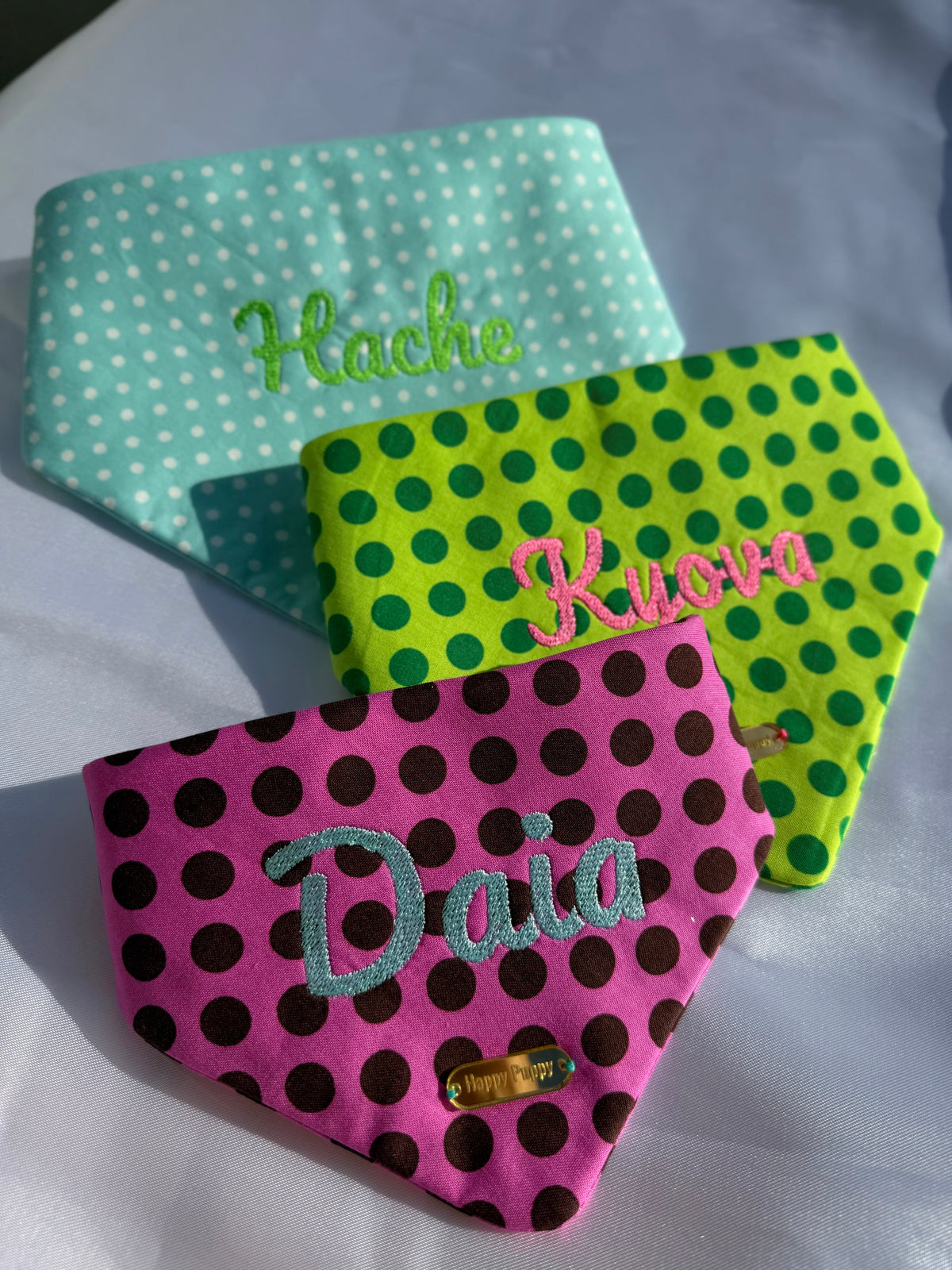 Polka Dots – Bandana de puntos para Perro en Varios Colores