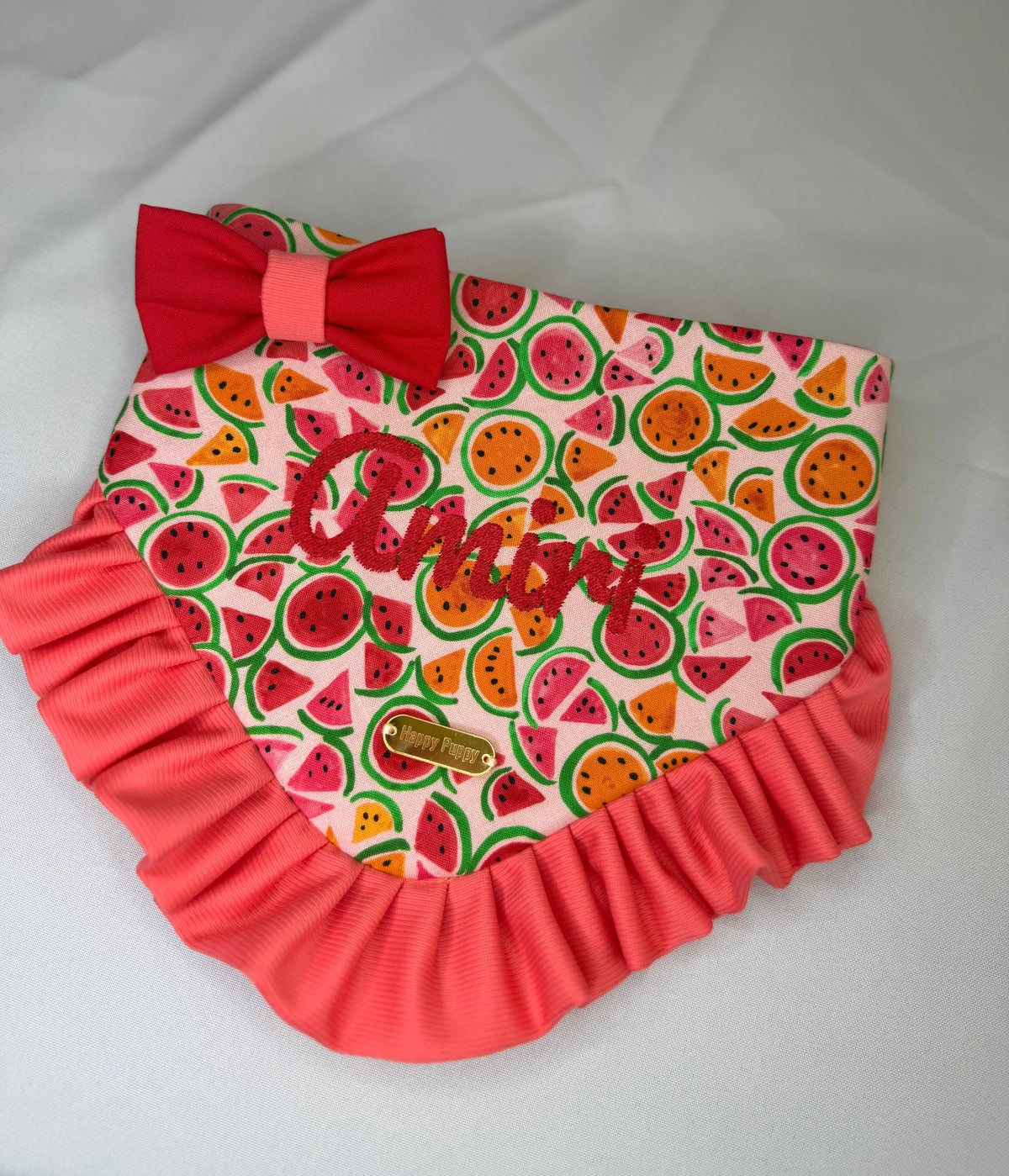 Personalized Bandanas - Your Pet's Name Embroidered