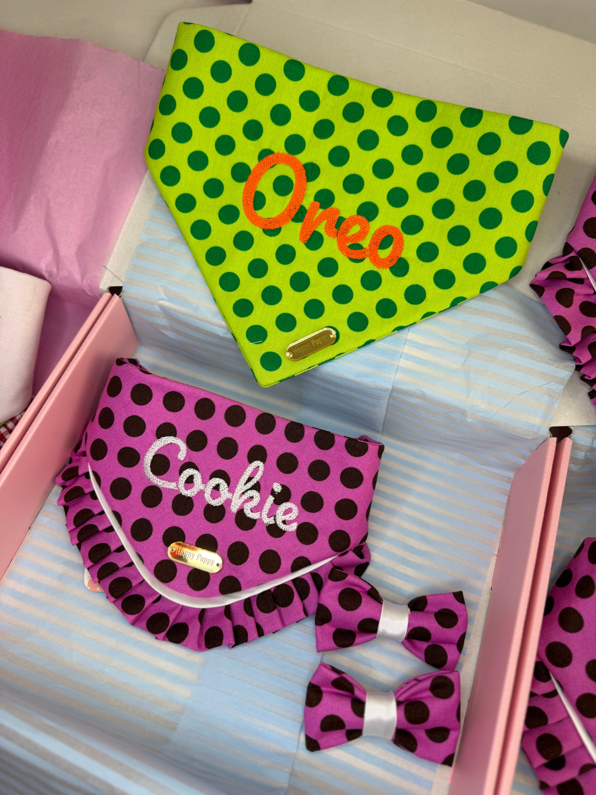 Polka Dots – Bandana de puntos para Perro en Varios Colores