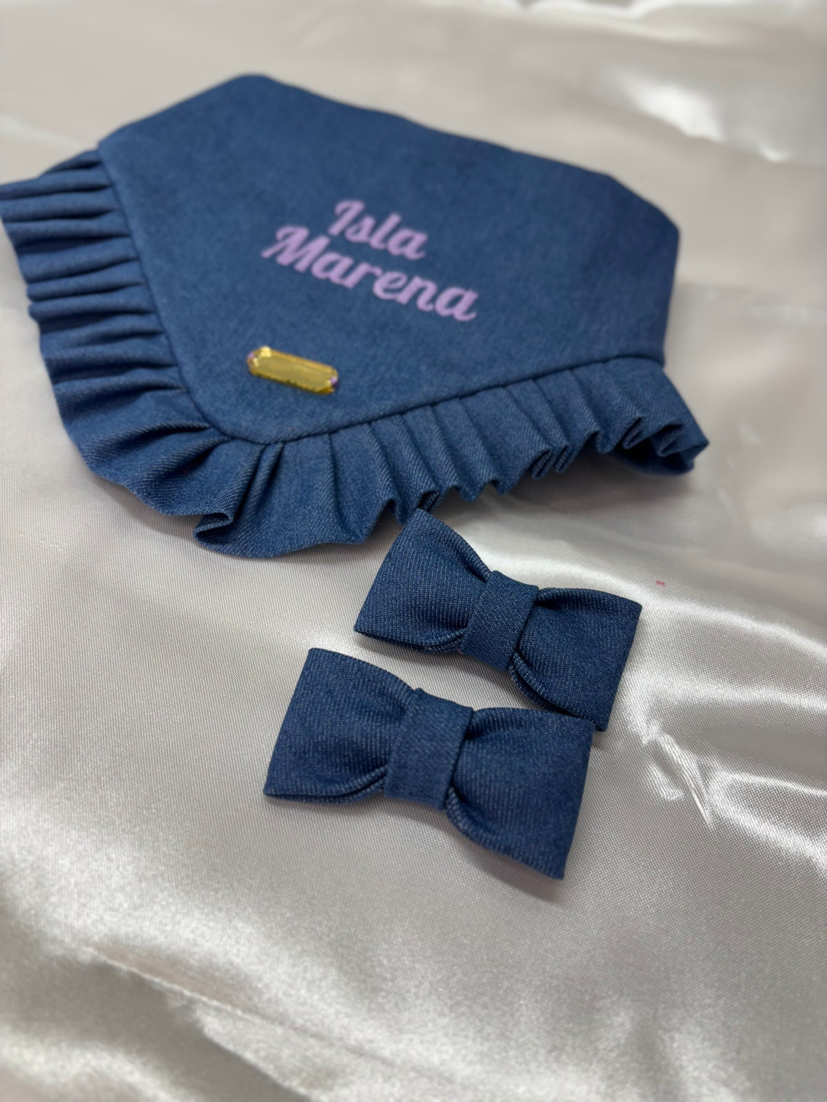 Personalized Bandanas - Your Pet's Name Embroidered