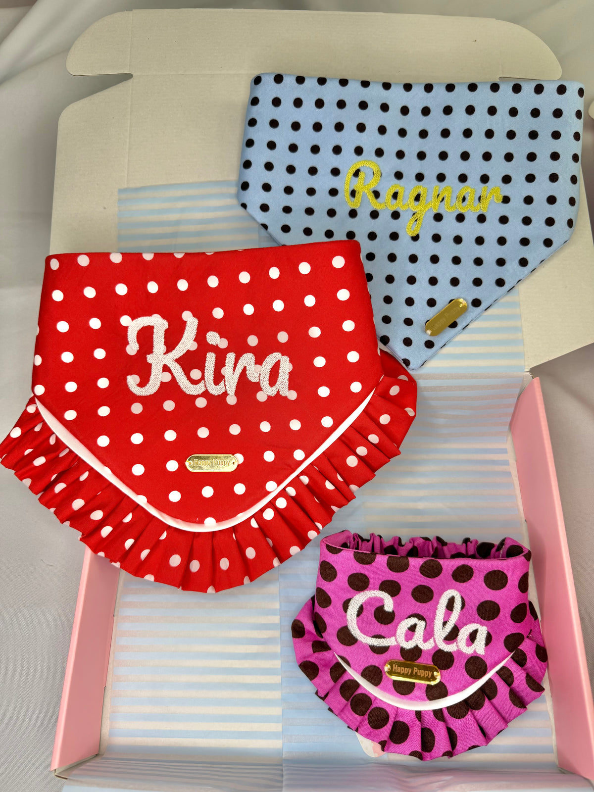 Polka Dots – Bandana de puntos para Perro en Varios Colores