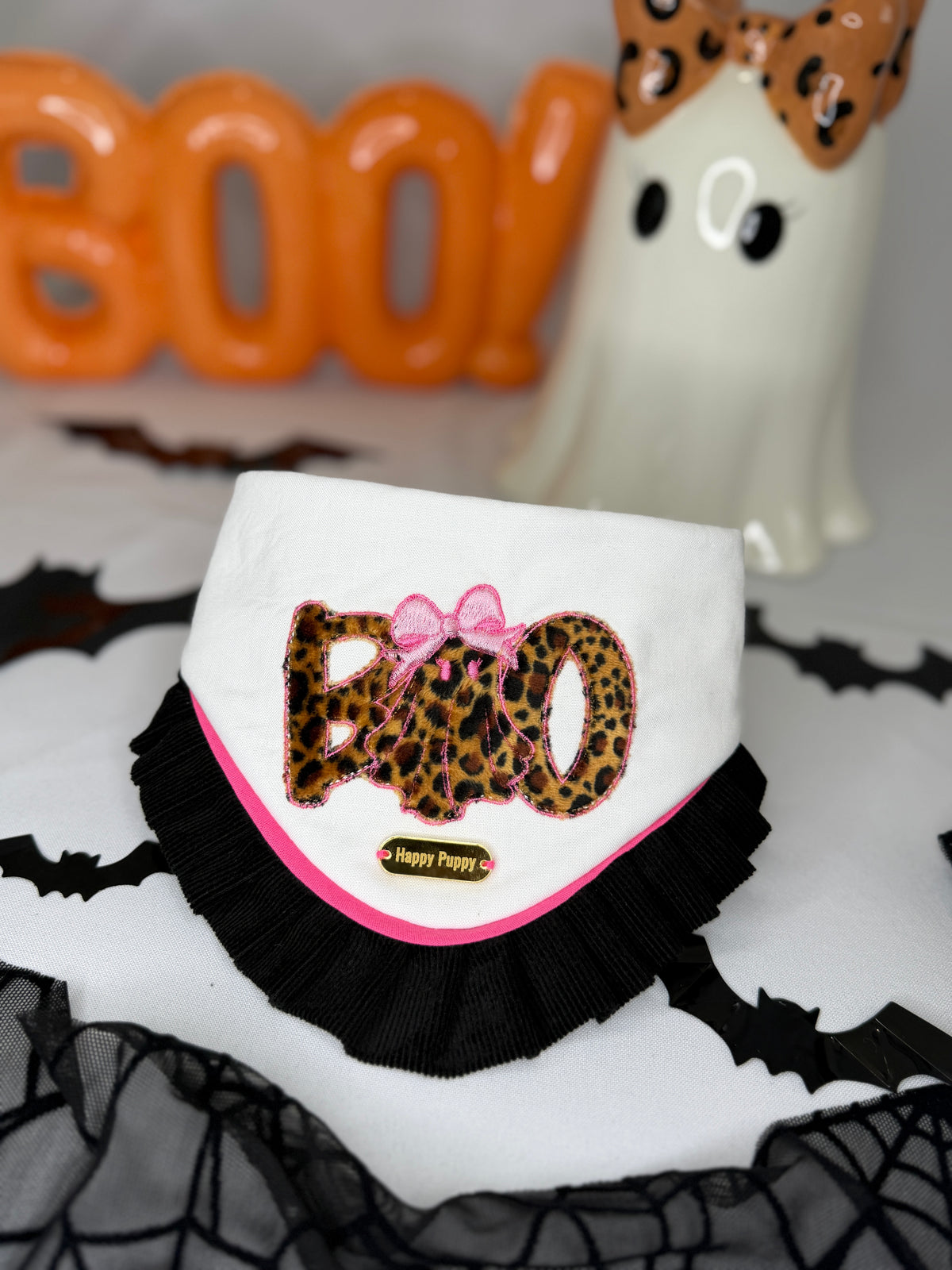 Spooky Glam Bandana - Animal Print